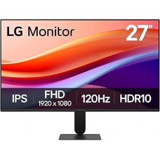 27" LG 27U411A-B (16:9, 1920x1080, IPS, 120 Гц, HDR10, HDMI+VGA, VESA100)
