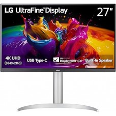 27" LG 27UP850K-W (16:9, 3840x2160, IPS, 60 Гц, AMD FreeSync, динамики, интерфейсы HDMI+DisplayPort+USB Type-C, регулировка высоты, портретный режим)