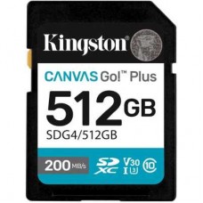 Карта памяти SDXC Kingston Canvas Go! Plus 512GB SDG4 512GB