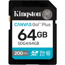 Карта памяти SDXC Kingston Canvas Go! Plus 64GB SDG4 64GB