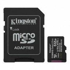 Карта памяти MicroSDXC Kingston Canvas Select Plus 512GB SDCS3 512GB (с адаптером)