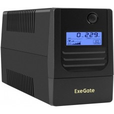 Источник бесперебойного питания ExeGate Smart LB-650.LCD.AVR.2SH.USB EX299499RUS