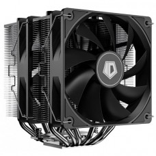 Кулер ID-Cooling IS-53-XT BLACK LGA1851/1700/1200/115X/AM5/AM4 низкопрофильный высота 53mm (24шт/кор, TDP 95W, PWM, 4 тепл.трубок + медная база, FAN 92mm, черный) BOX