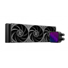 Система водяного охлаждения ID-Cooling DX360 GDL LGA1851/1700/1200/115X/AM4/AM5 (6шт/кор,TDP 350W, PWM, TRIPLE FAN 120mm, черно-золотой) RET