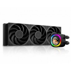 Система водяного охлаждения ID-Cooling FX360 LCD PE LGA1851/1700/1200/115X/AM4/AM5 (6шт/кор,TDP 350W, ARGB PUMP, LCD Display, PWM, TRIPLE FAN 120mm) RET