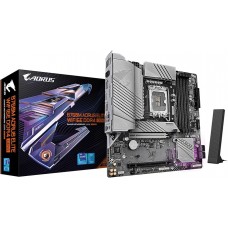 MB Gigabyte B760M AORUS ELITE WIFI6E GEN5 (B760M A E WF6E GEN5) Soc-1700 (B760) 2xPCI-Ex16 3xM.2 2.5GbE LAN Wi-Fi 6E BT 5.3 3xARGB+RGB RAID 0/1/5/10 4xDDR5 5600MHz+ HDMI+DP mATX RTL