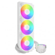 Система водяного охлаждения Arctic Cooling Liquid Freezer III Pro 420 A-RGB White (ACFRE00189A) (4пин, LGA 1700, 1851, AM4, AM5, 3x140mm FDB PWM 1xVRM, 400–2500 RPM) RTL